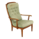 Scandinavian armchair "Stora Fjäderbrickan" by Carl Malmsten, Sweden, 1970