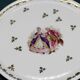 Plat à Gâteau en Porcelaine de France style Fragonard XVIIIème