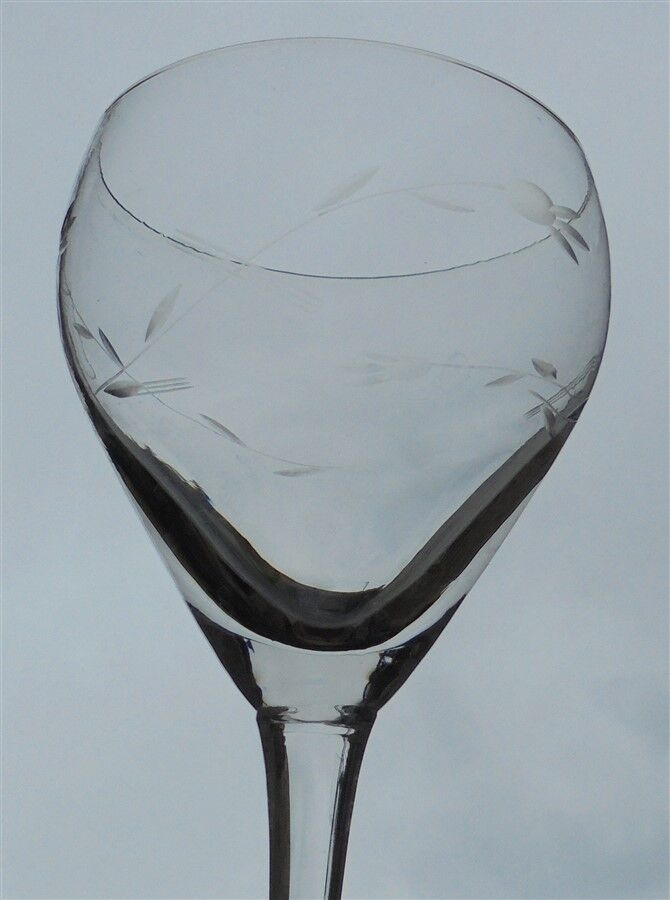 Série de 6 verres à pied