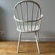 fauteuil bois -Suède années 50/60