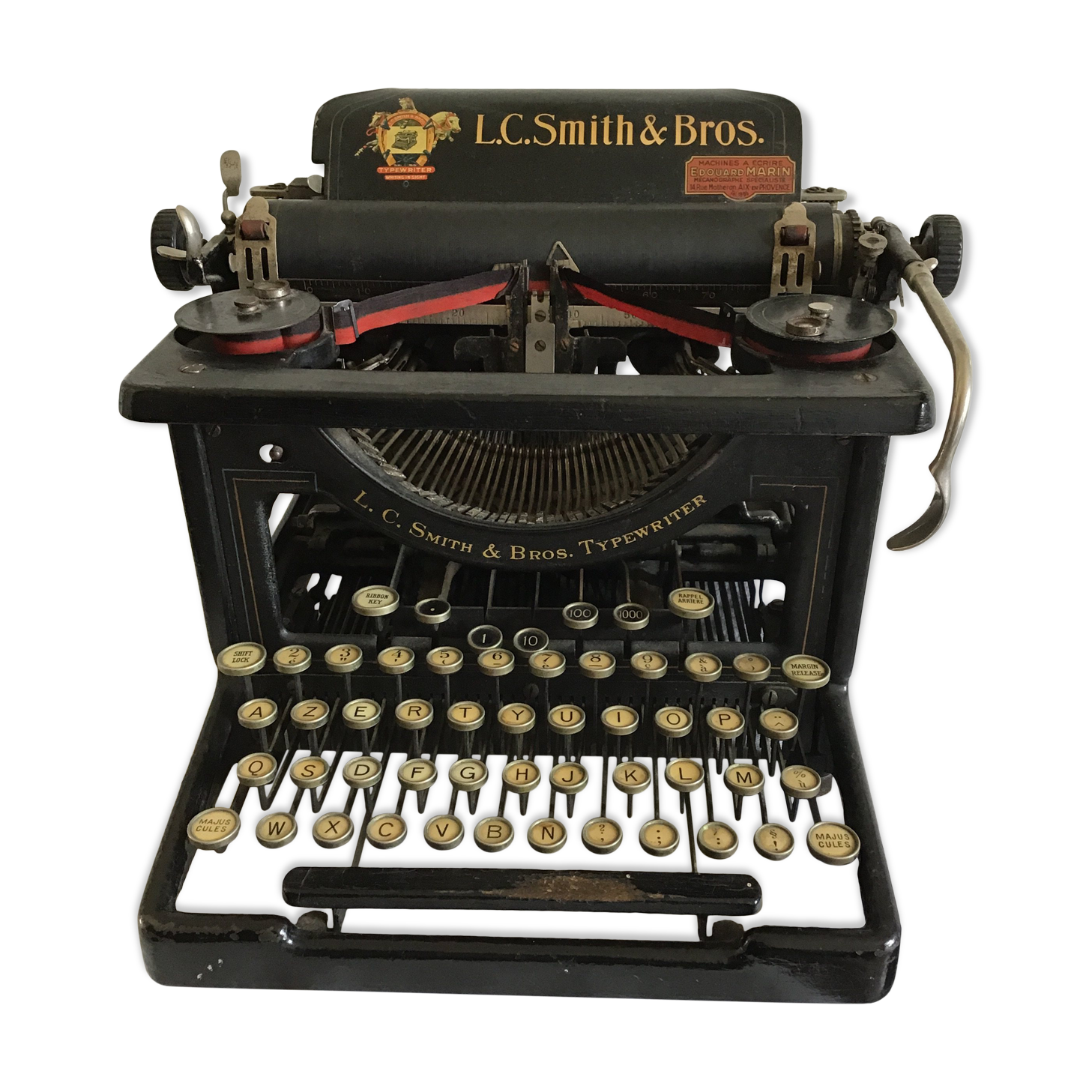 Smith & Bros. writing machine L. C.