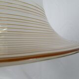 Lustre cloche en verre de Murano années 1970 Italie