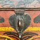 Afghan dowry chest in painted wood