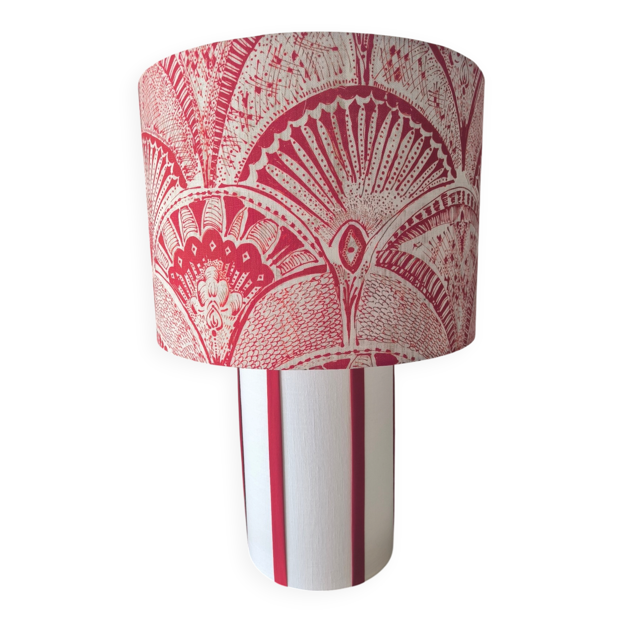 Floor lamp with shade