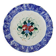 Antique ceramic plate from Mondovì, Italy, 19th century