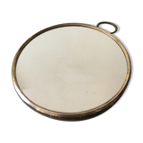Round brass mirror
