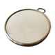 Round brass mirror