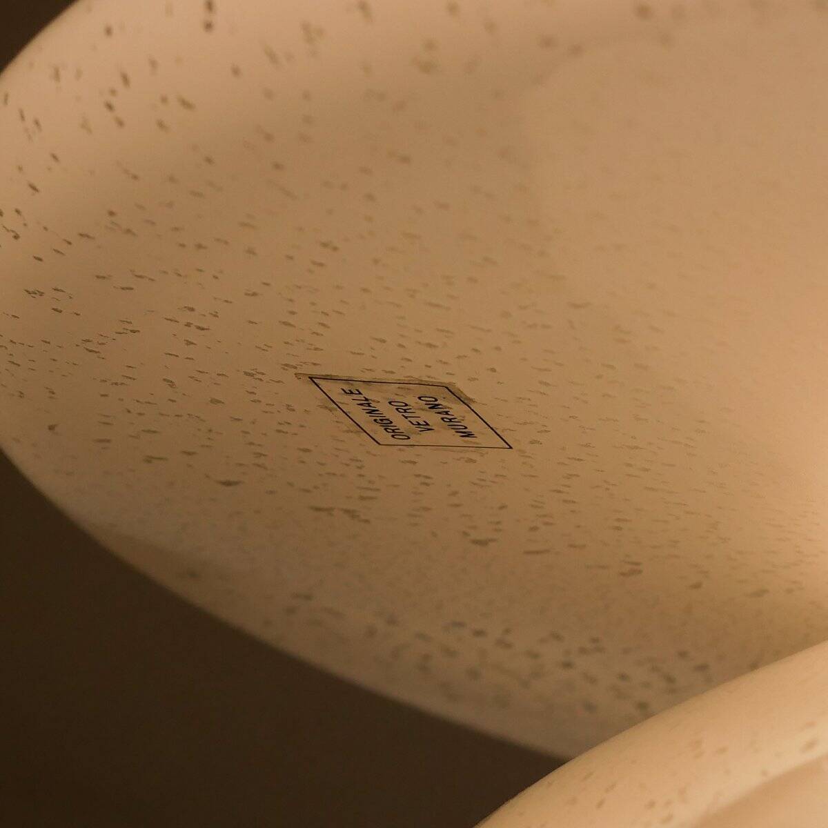 Lampe de table Mushroom en verre de Murano par Manifattura di Murano, années 70