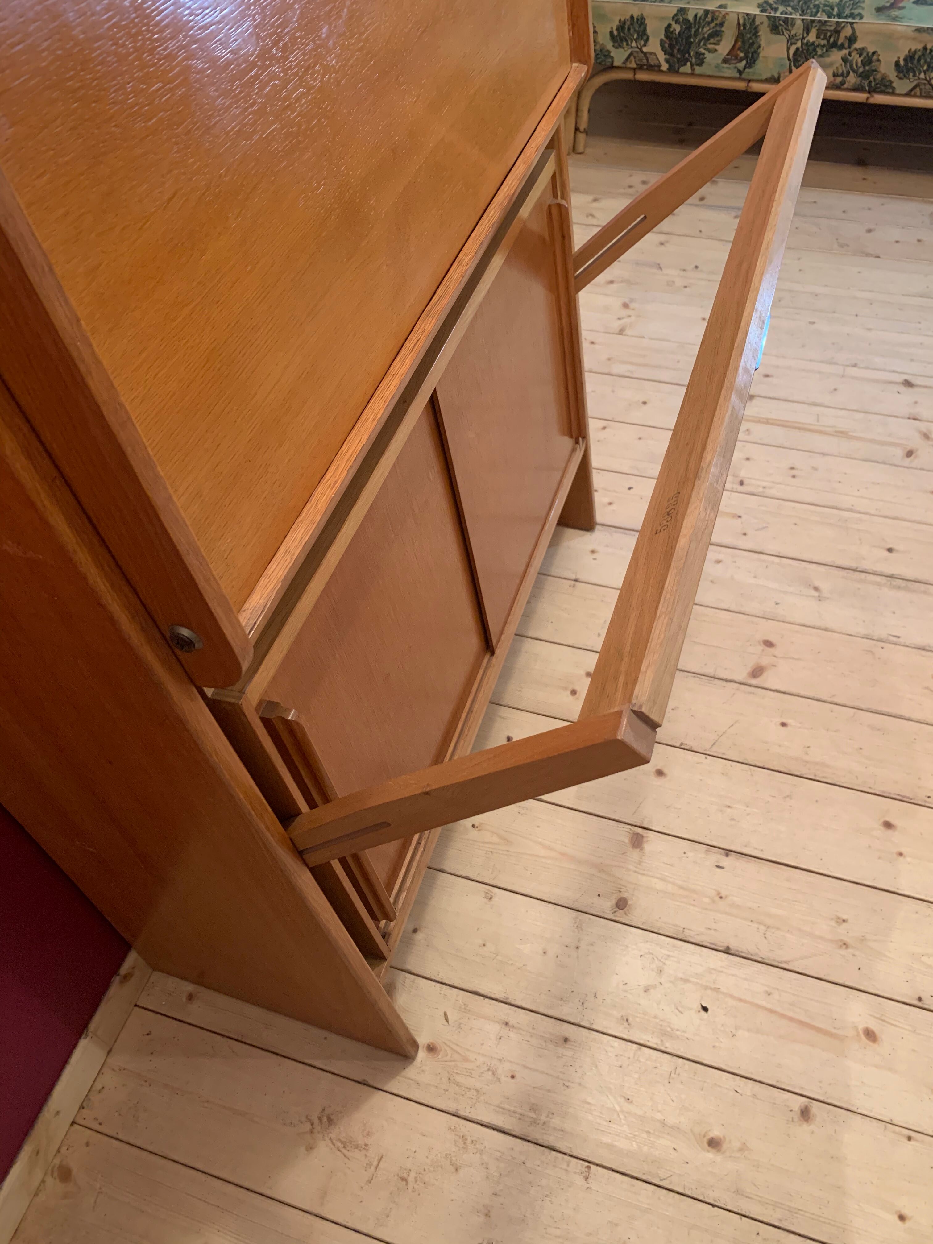 Vintage writing desk by René Jean Caillette