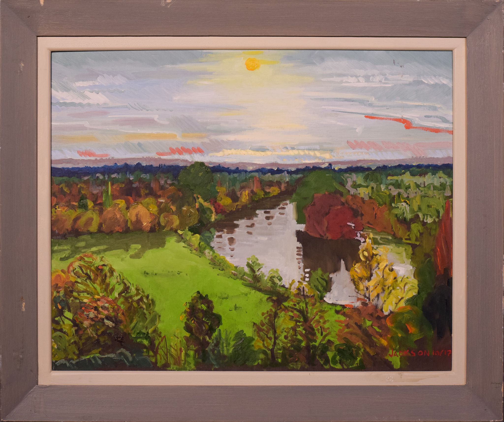 Richmond Terrace, Coucher de soleil d’automne