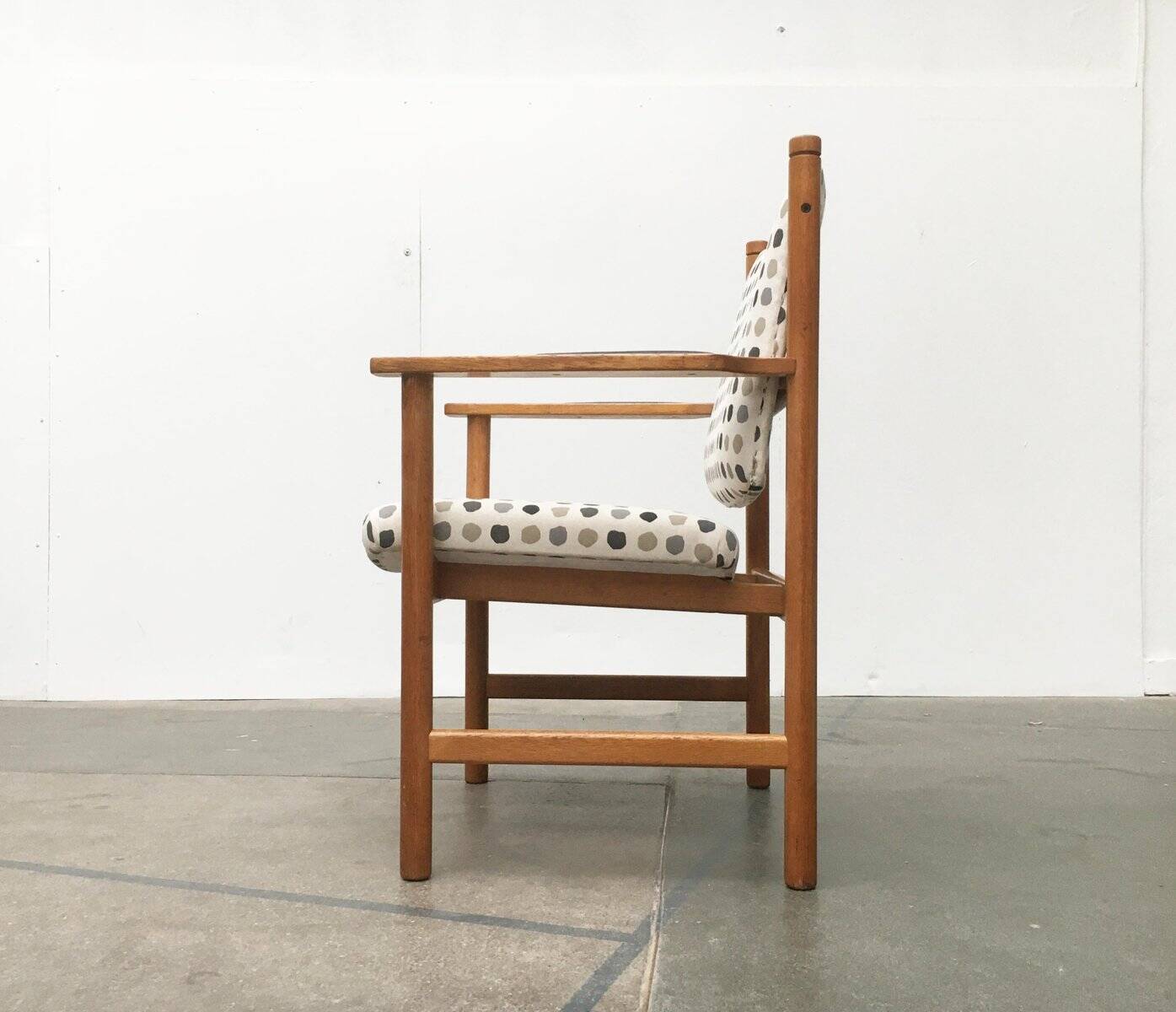 Set of mid-century Danish oak armchairs by Kurt Østervig.