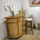 Bar en rotin vintage
