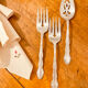 Silver cutlery for 12 guests