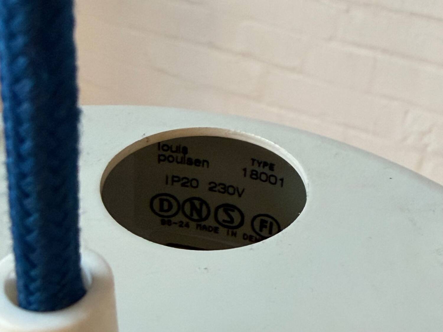 Vintage Louis Poulsen Lampe Danish Design Mid Century 60er 70er