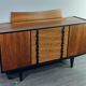 Enfilade rajmund hałas en noyer mid-century polonais 1960s
