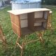 Bar en rotin vintage