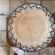 Plate on pedestal in Gien ironstone model Montigny