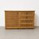 Vintage buffet in rattan and bamboo, Italy, circa 1970.
