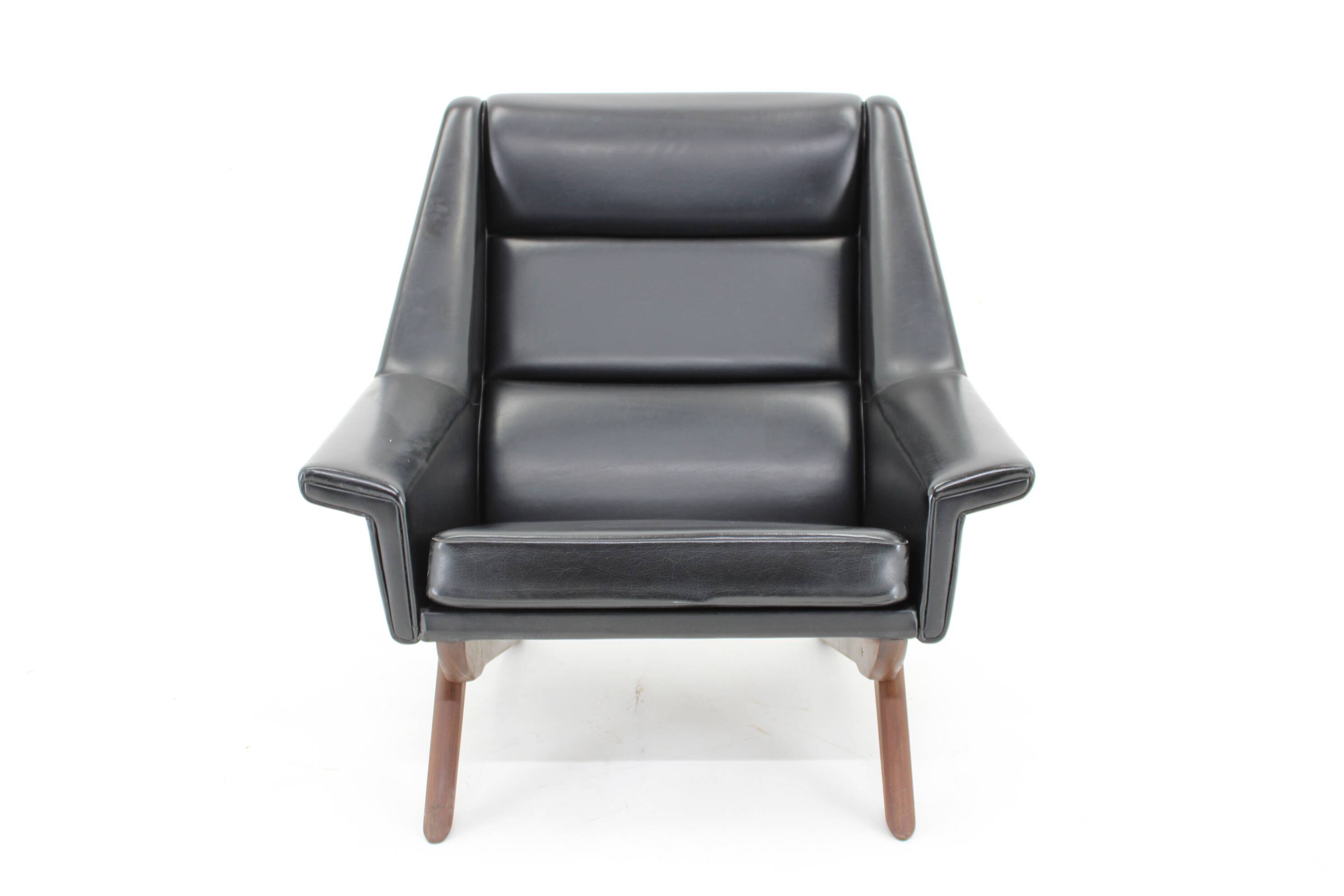 1970s Folke Ohlsson Armchair 4410 in Leatherette, Denmark