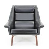 1970s Folke Ohlsson Armchair 4410 in Leatherette, Denmark