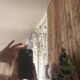 Large Louis Philippe mirror