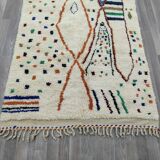 Moroccan rug in pure wool 2.5 x 1.5 m