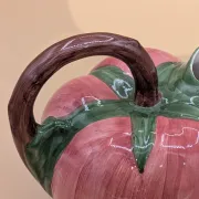 Large tomato jug in majolica