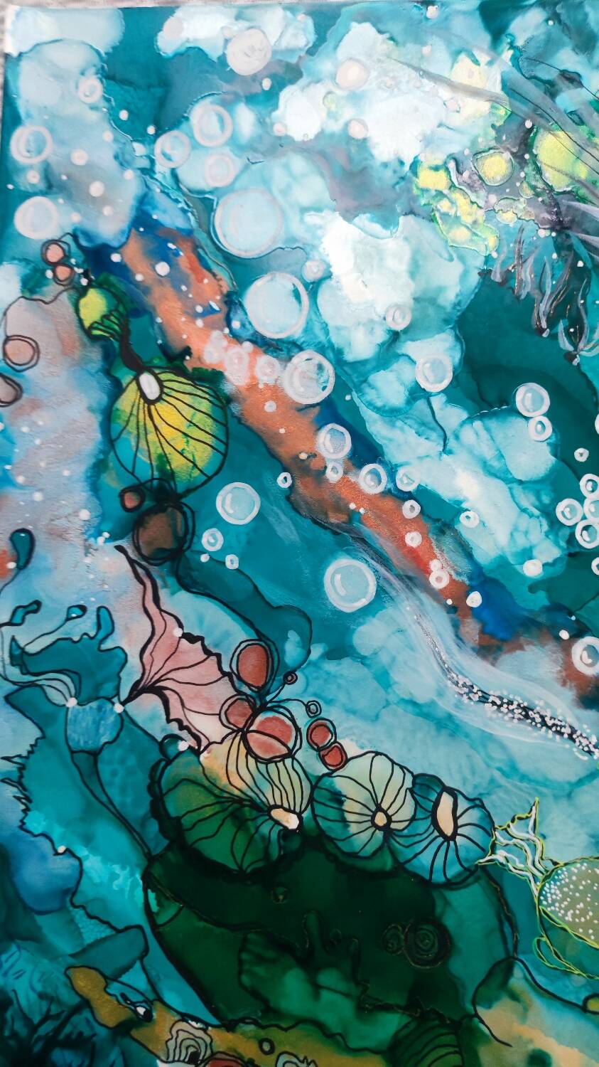 Painting the marine world