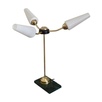 Vintage three-tulip floor lamp from the 60s
