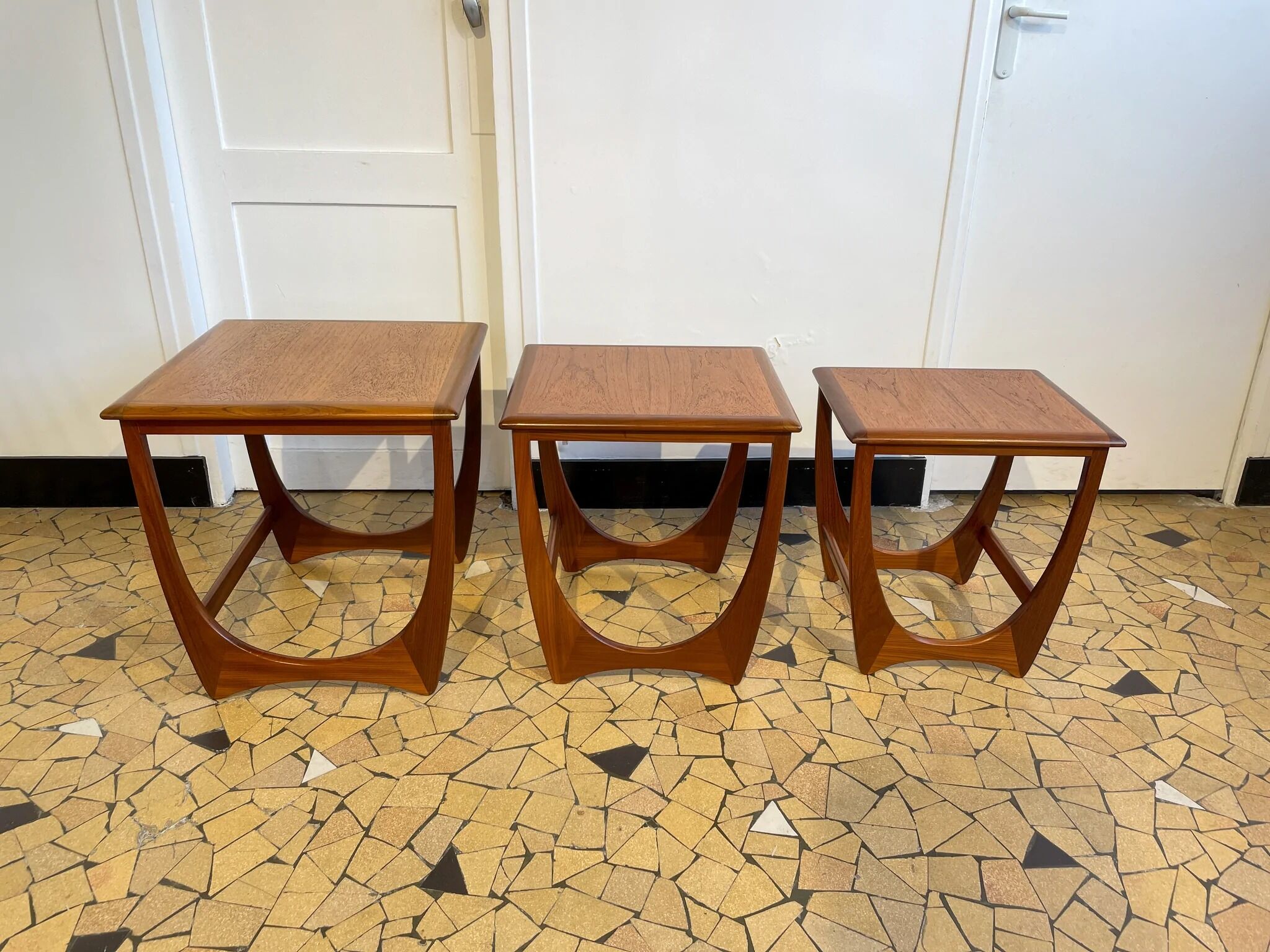 Teak trundle coffee table by Victor Wilkins for G-Plan