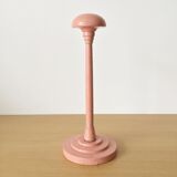 Old vintage wooden hat holder