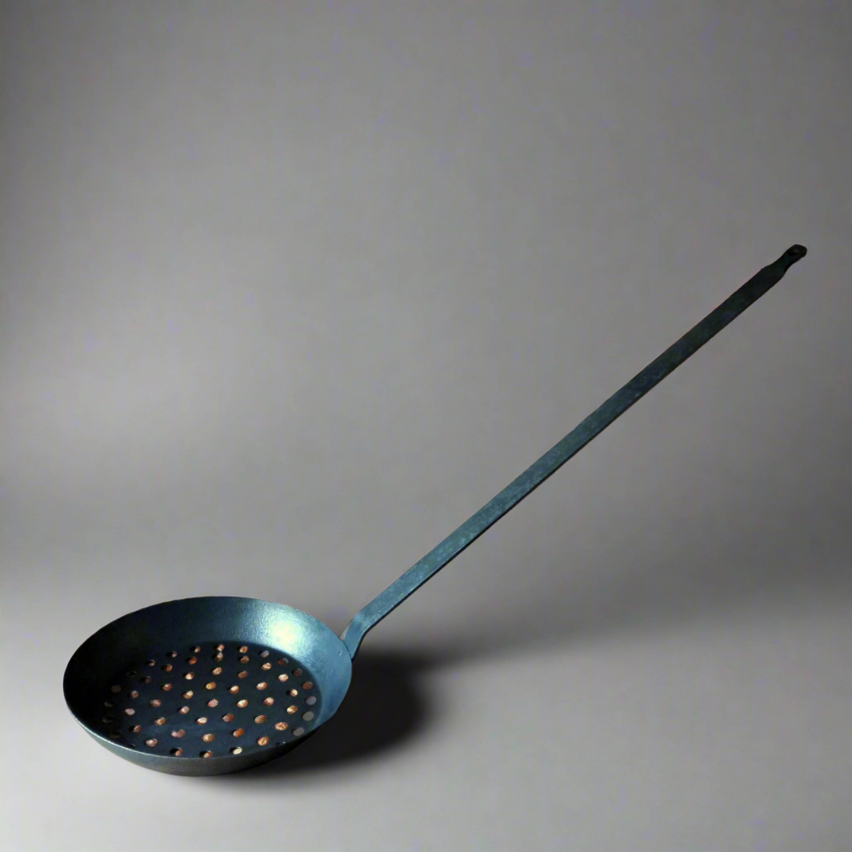 Chestnut Roaster. Extra Long Handled, 3ft/90cms, Chestnut Roasting Pan. Autumn Essentials