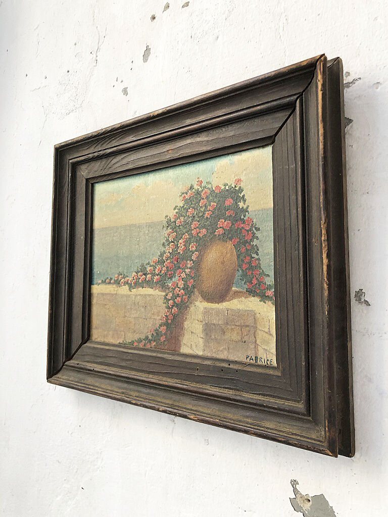 Peinture à l’huile fleurs