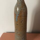 Vase en grès pyrite signé Cordier 1974