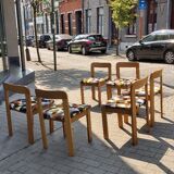 Suite of 6 chairs