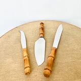 Bamboo serving cutlery