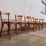 Set of 6 Baumann bistro chairs