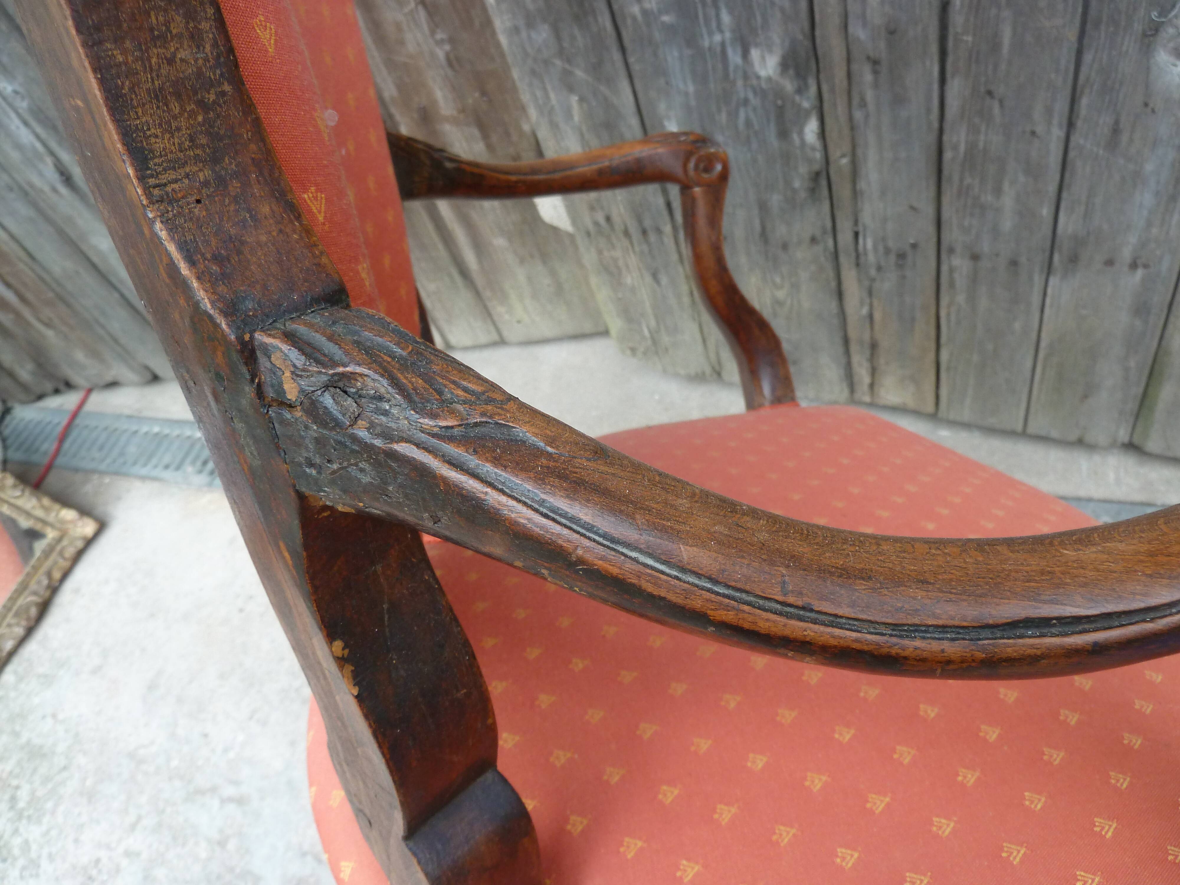 Convertible-era chair Louis XV