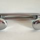 Vintage chrome metal coat stand