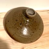 Pyrite sandstone vase