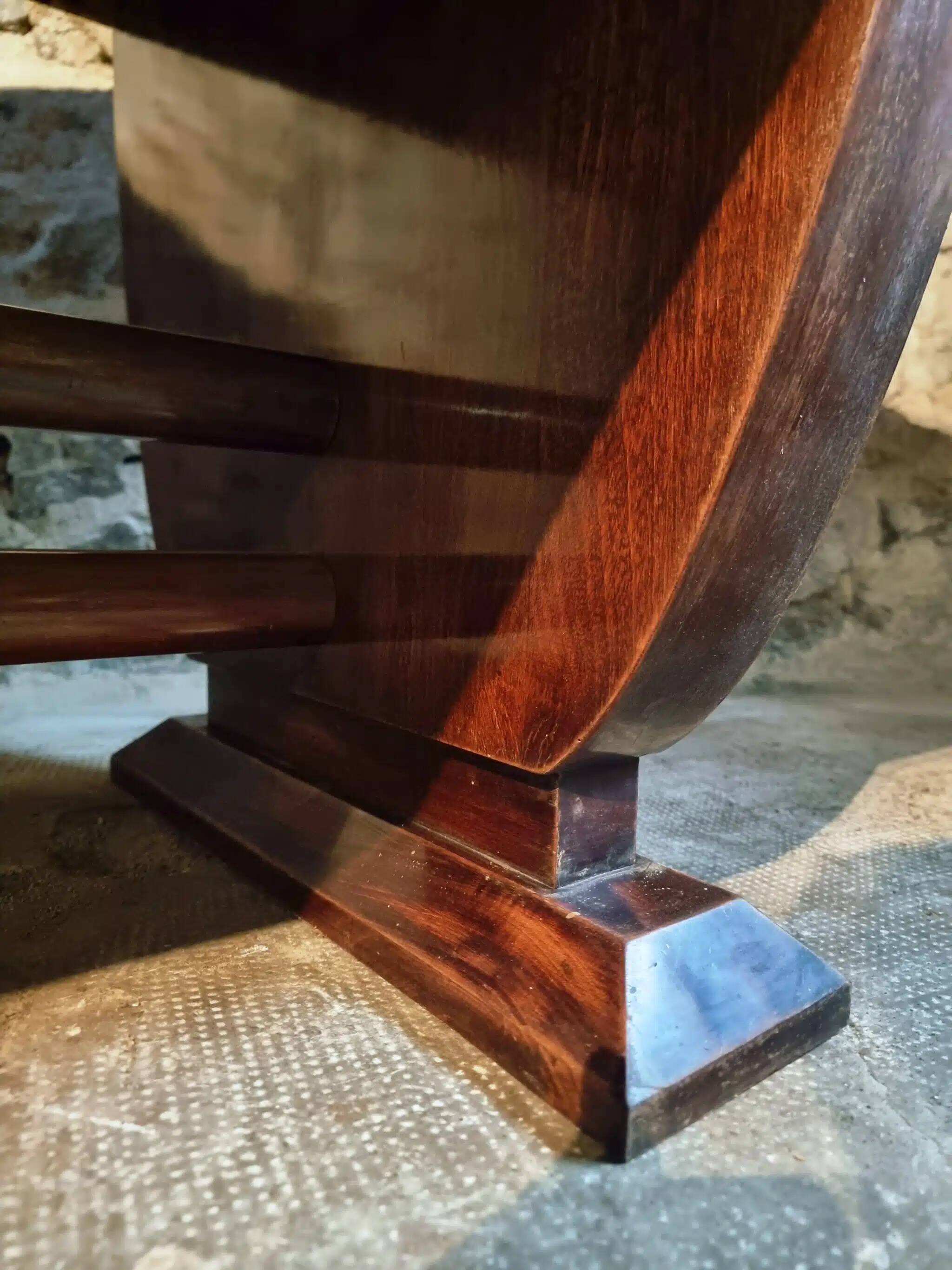 Antique French Art Deco dining table — 1920s