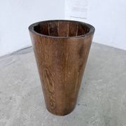 Porte parapluie bois sculpté 1950