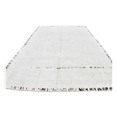 Overdyed Turkish Vintage Kilim Rug, Extra Large Carpet For Living Room
