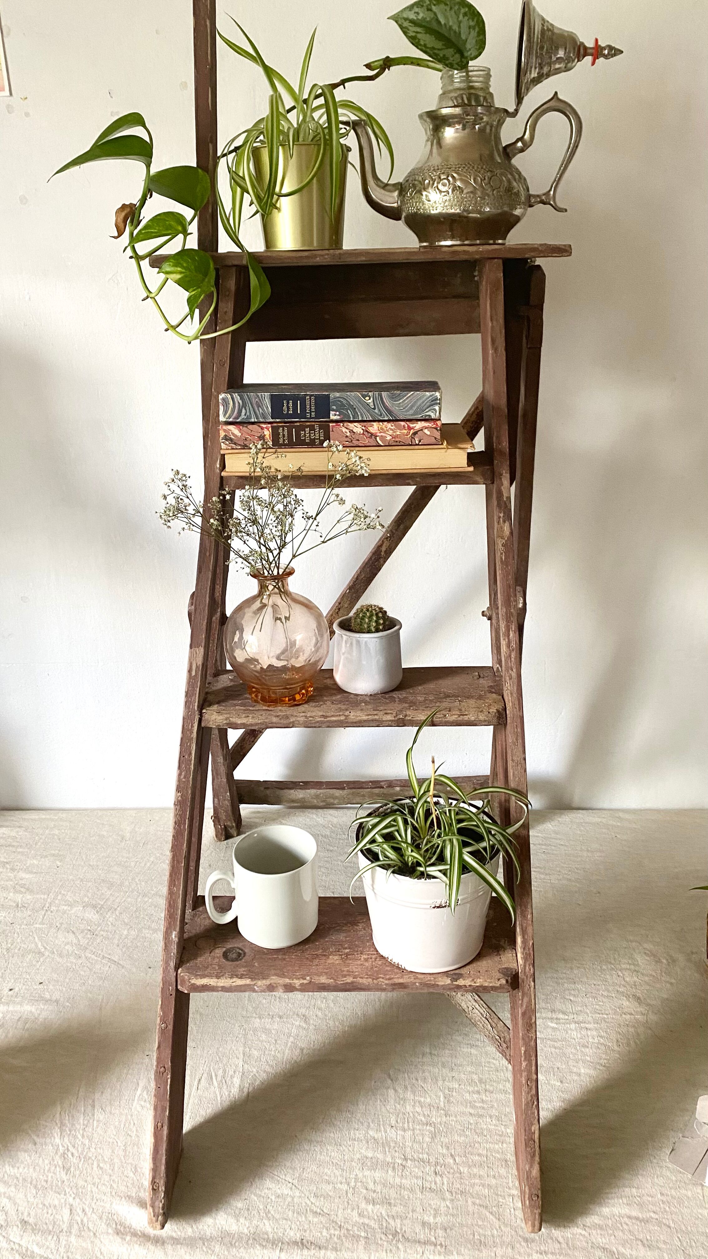 Ancient painter's stepladder