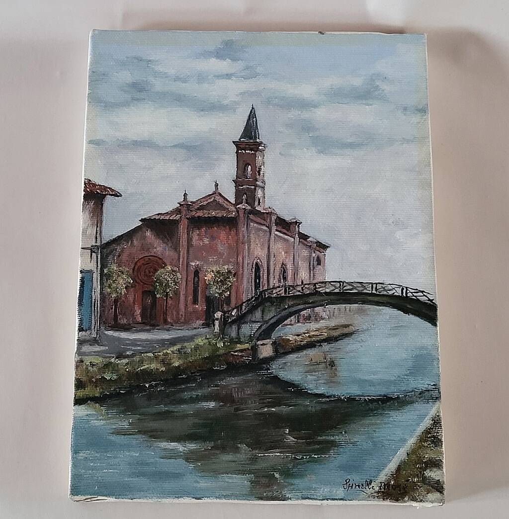 Oil Painting on Canvas Signed