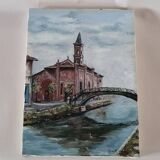 Oil Painting on Canvas Signed