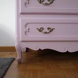 Vintage rose commode