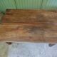 Old solid wood table