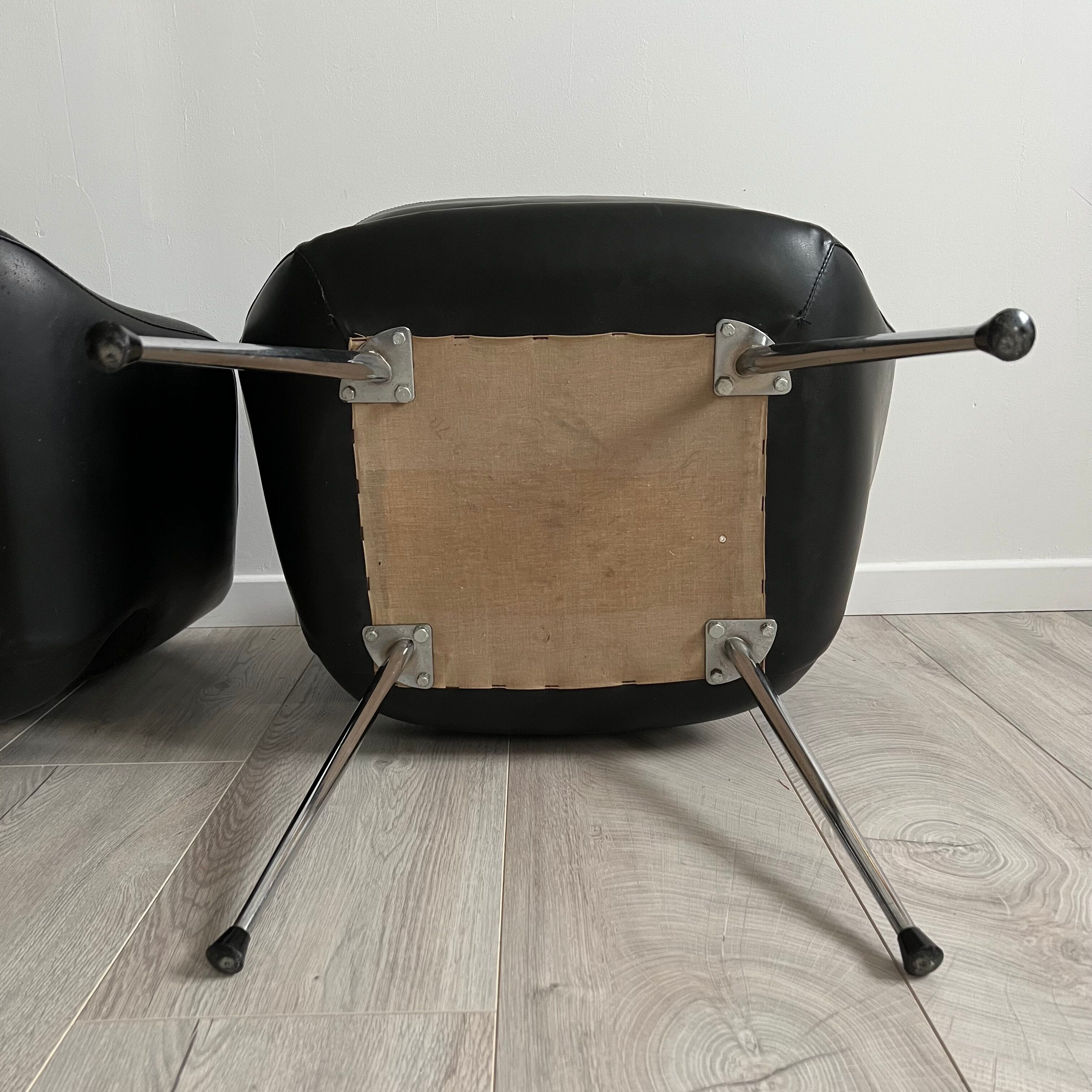 Pair of vintage armchairs