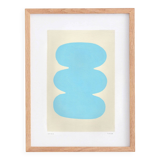 Contemporary painting 30x40cm - painting "Lost" H714 signed Eawy